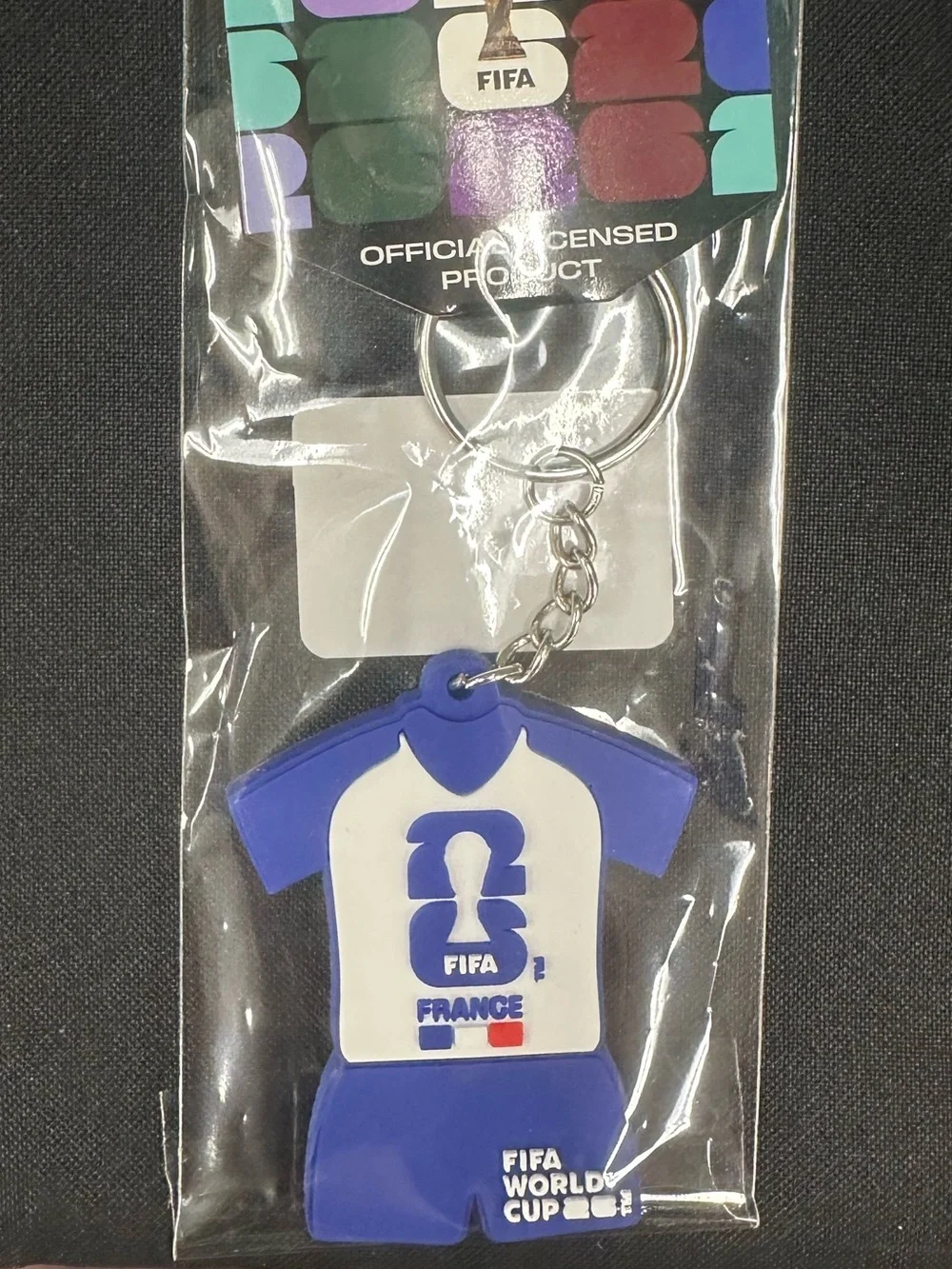 France Blue and White Keychain by FIFA